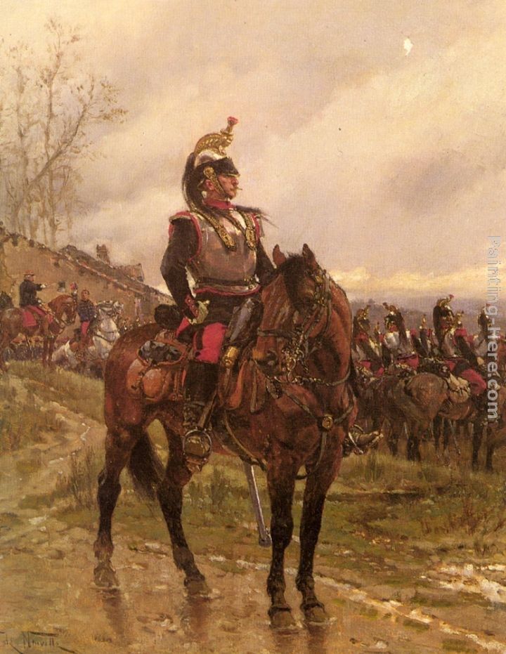 Alphonse de Neuville The Hussars